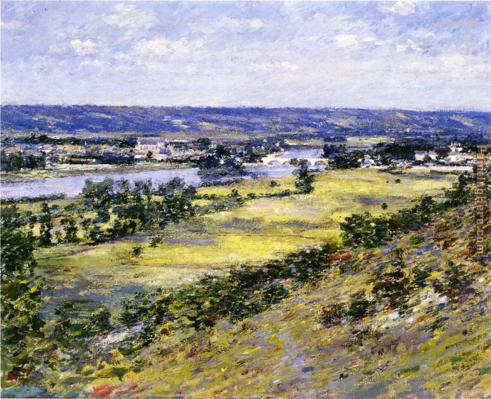Theodore Robinson Valley of the Seine from Giverny Heights